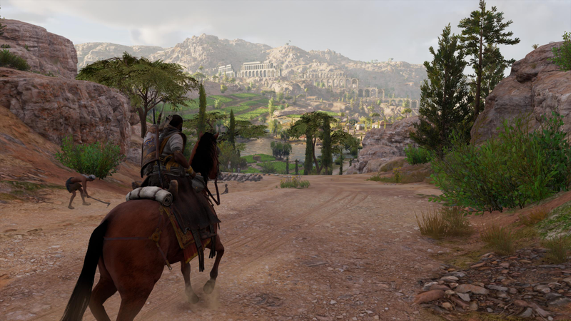 Illustration for article titled The Moment Assassin’s Creed Origins Goes From Big To Ridiculously Big